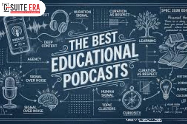 Top 10 Best Educational Podcasts in 2026 for Lifelong Learners | C suit Era Magazine