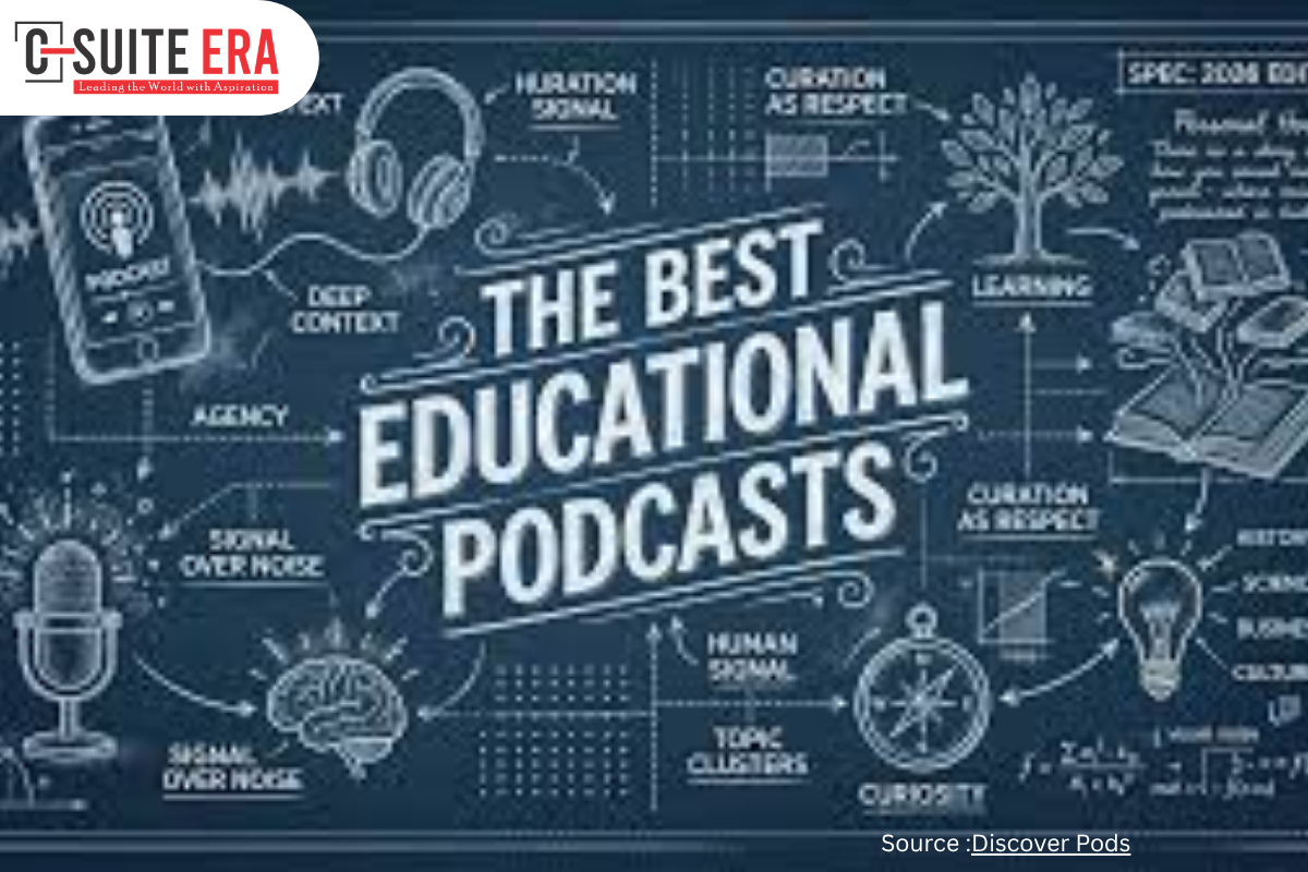 Top 10 Best Educational Podcasts in 2026 for Lifelong Learners | C suit Era Magazine