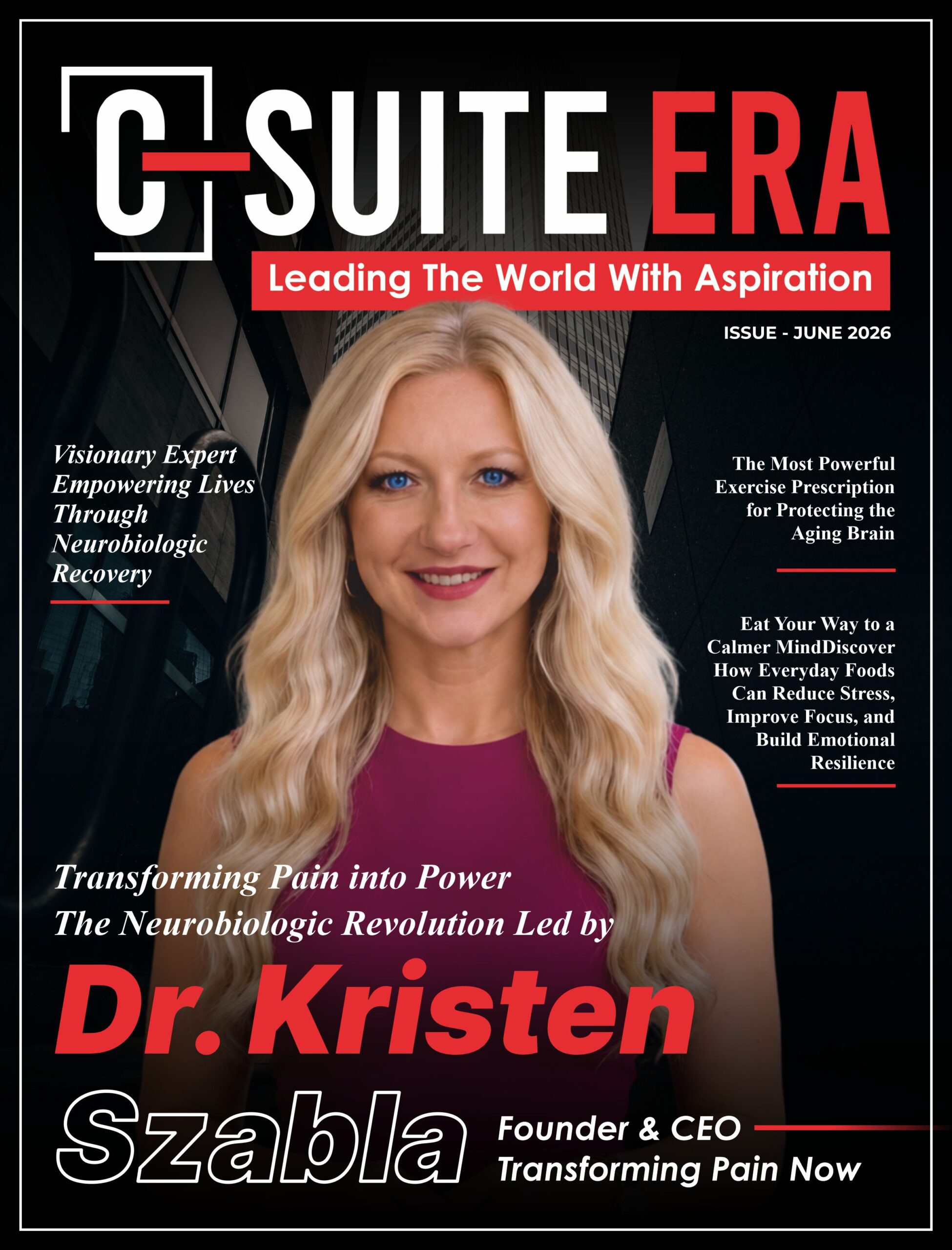 Visionary Expert Empowering Lives Through Neurobiologic Recovery